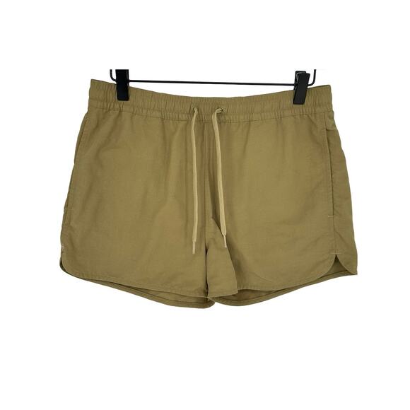 COS Swim Shorts Olive Green Elastic Waist Adjustable Straps Stretch Small - Picture 1 of 10